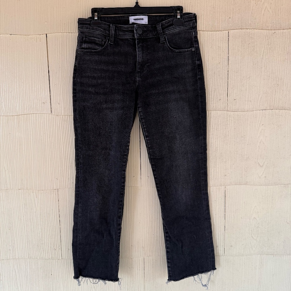 Evereve The Ever Straight Jeans High Rise 'Black'